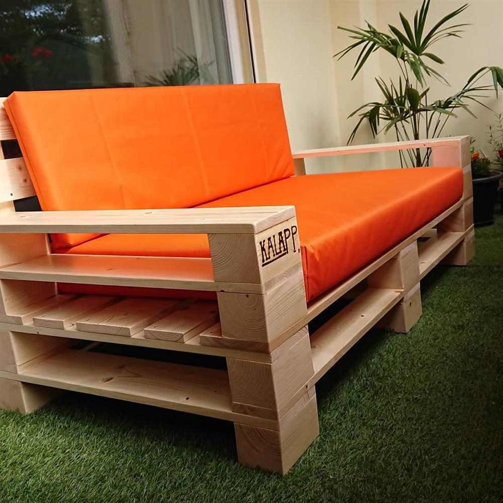 assento futon ou espuma para sofa pallet