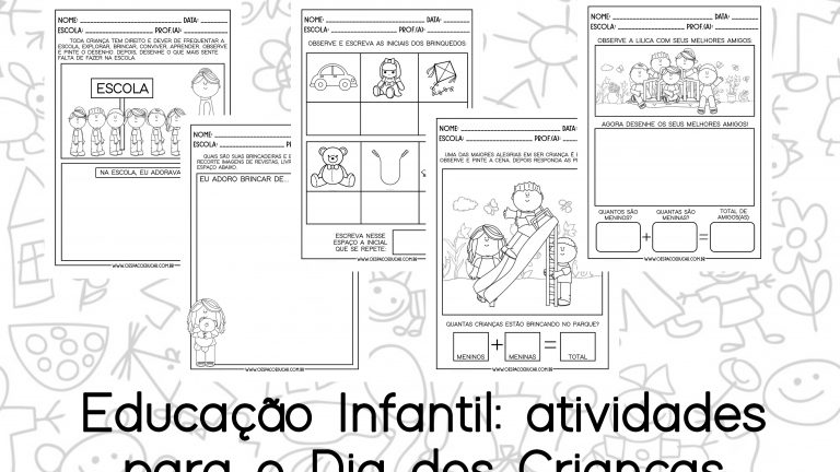 erros comuns ao planejar atividades infantis