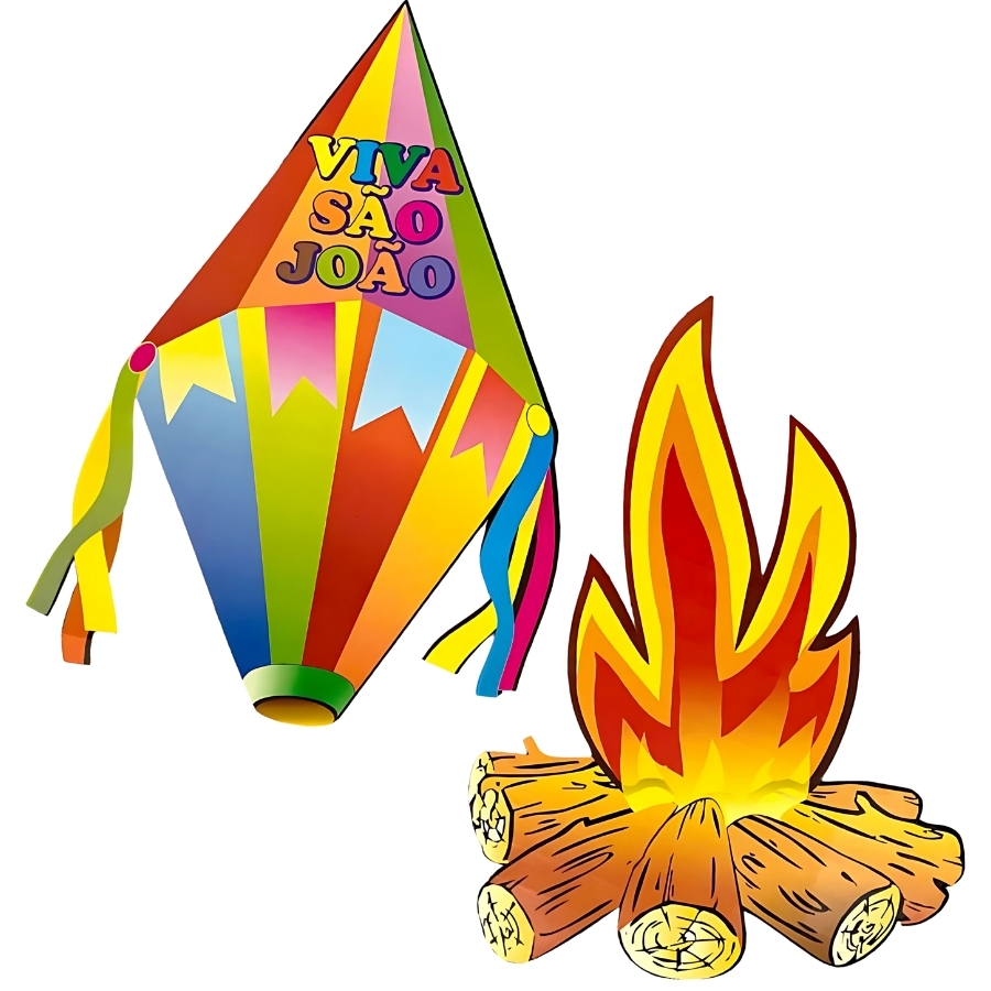 Recursos Gratuitos: Onde Baixar Moldes de Balão Junino