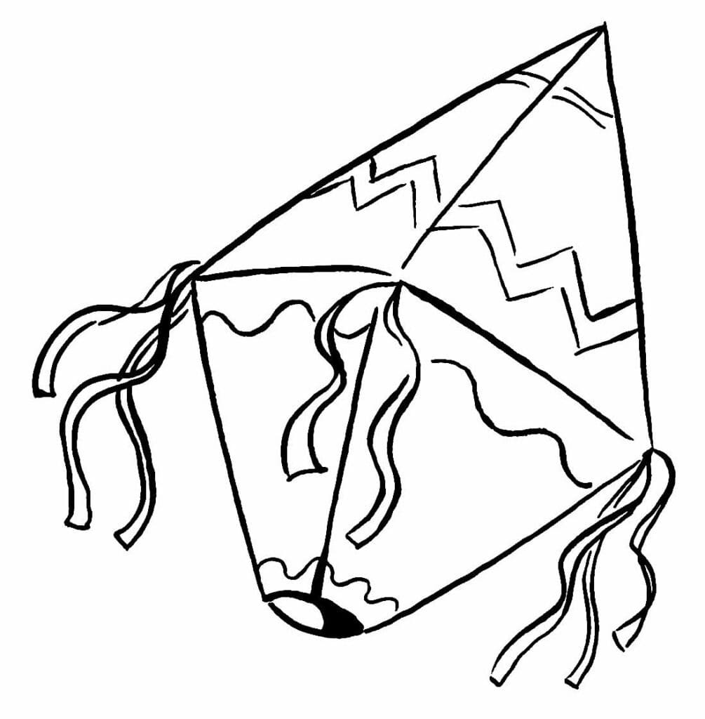 balão de festa junina desenho