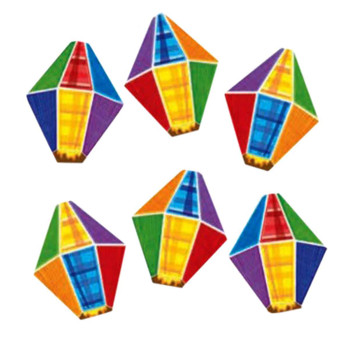 molde de balão junino vs balão 3d para imprimir