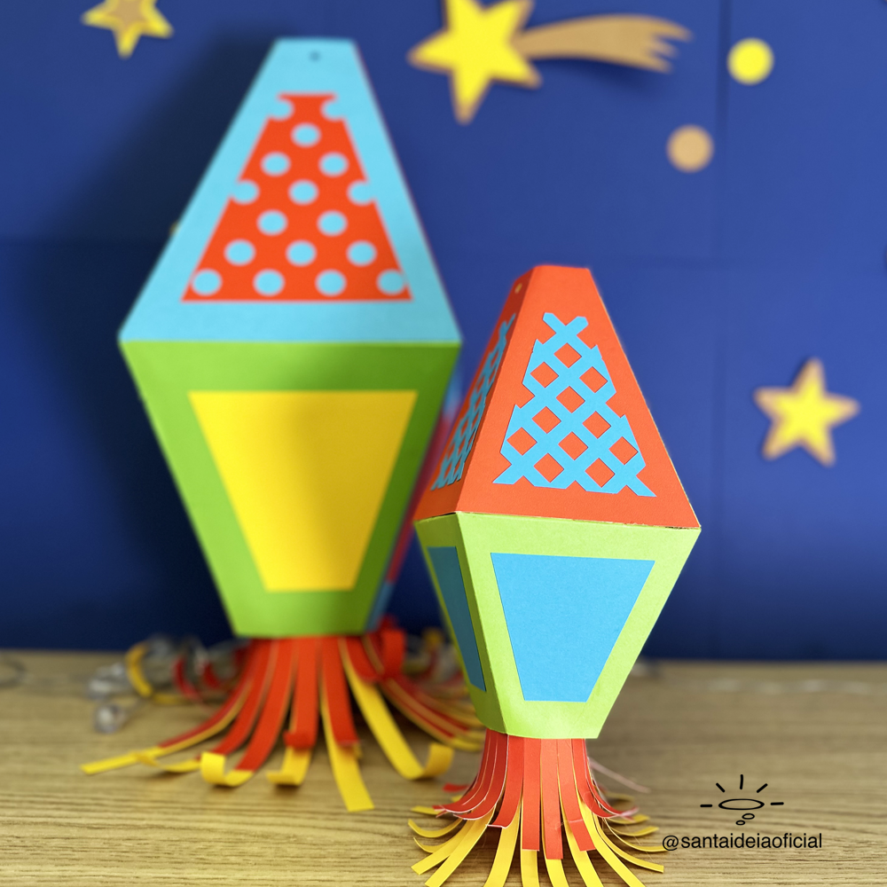 balão de festa junina para imprimir