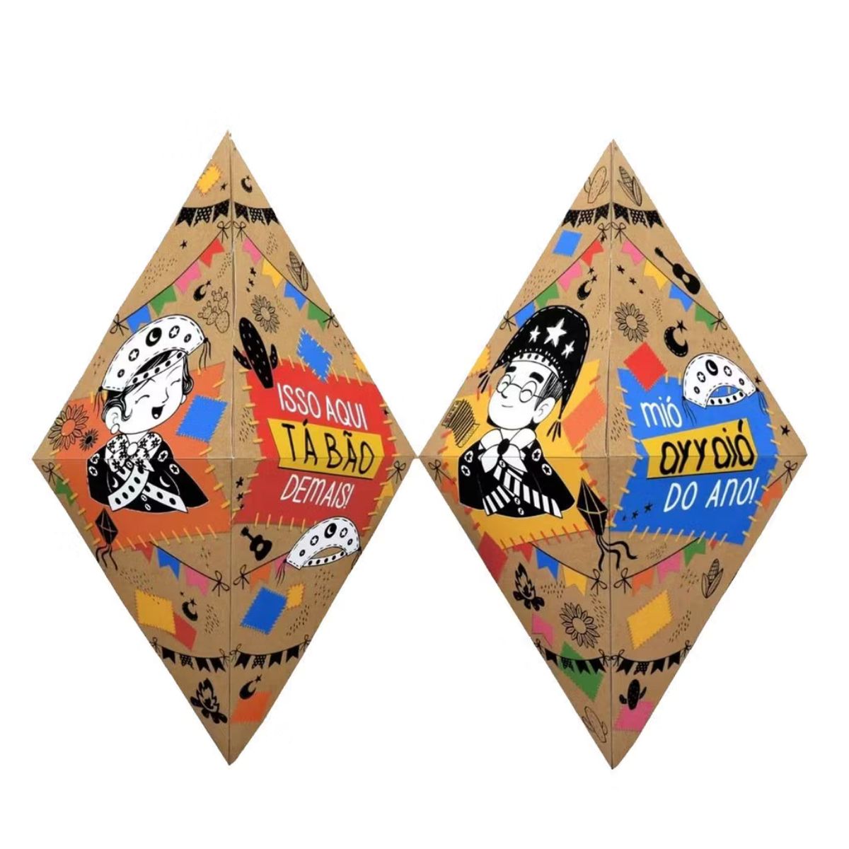 ideias de balão de festa junina para imprimir