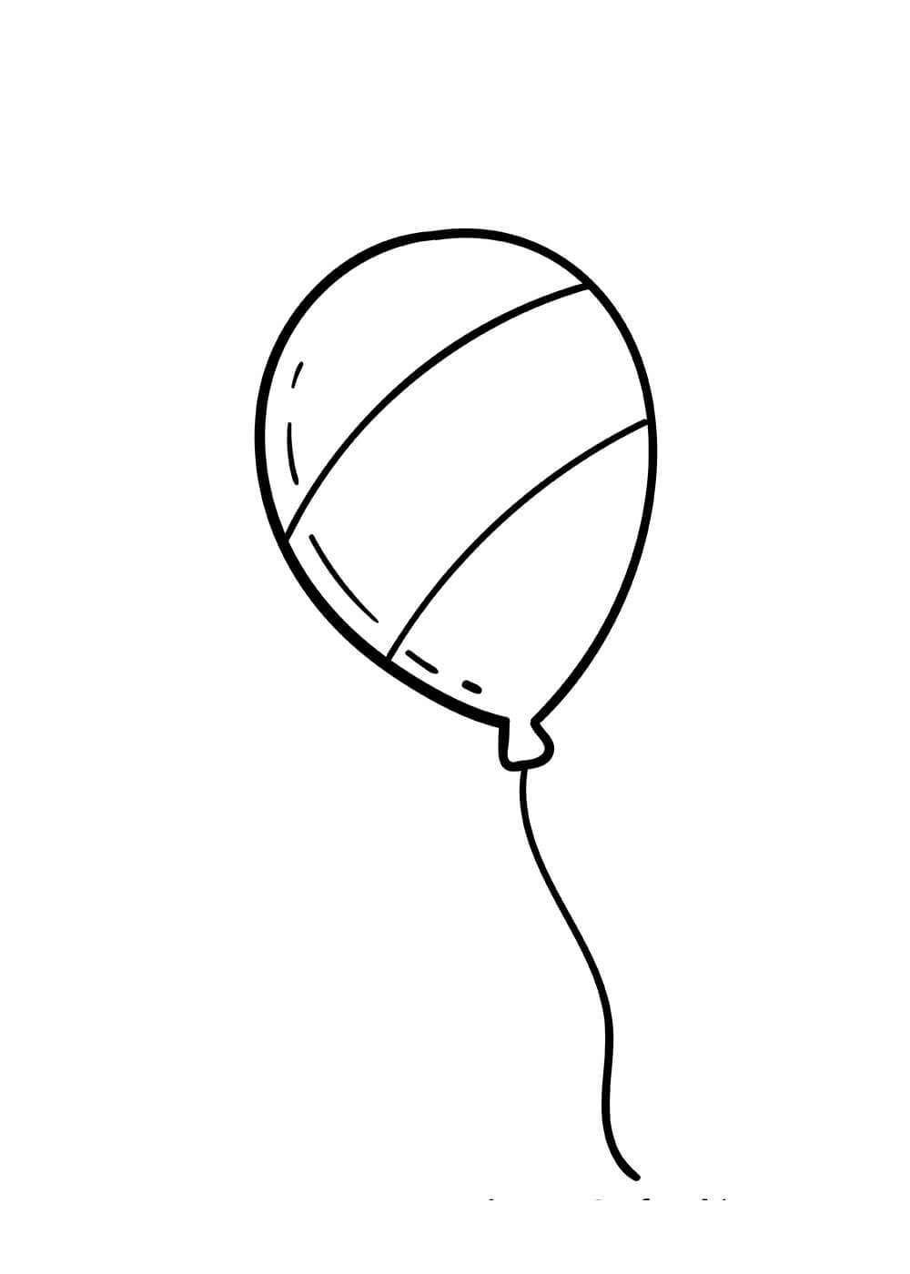 balão vetorial para imprimir