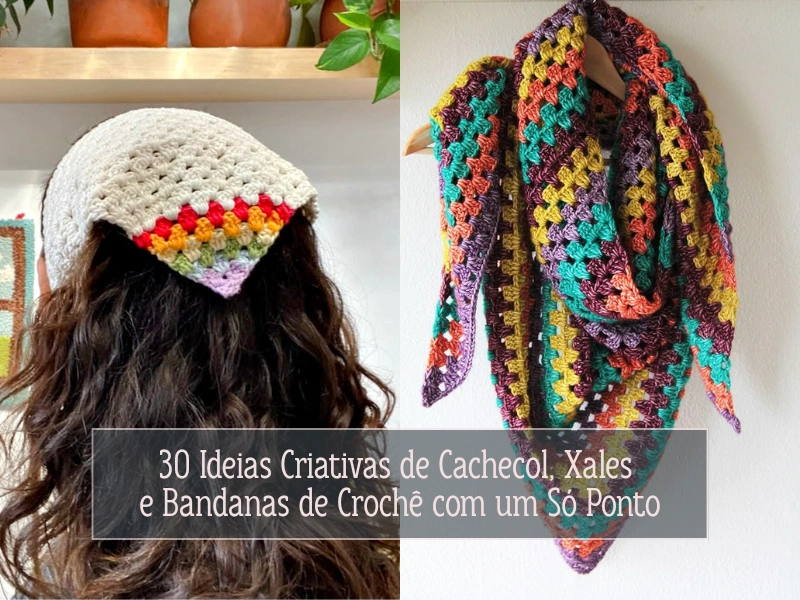 erros comuns ao fazer bandana de crochê