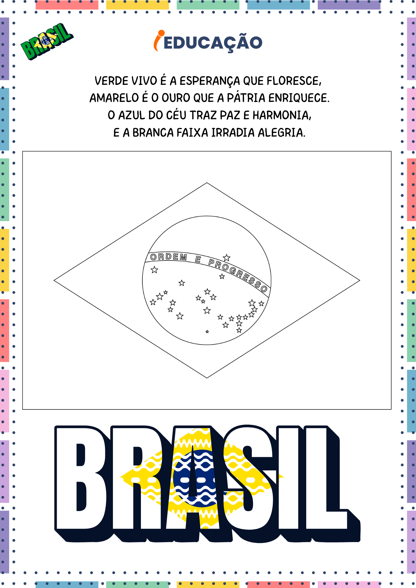 bandeira do brasil vetorizada