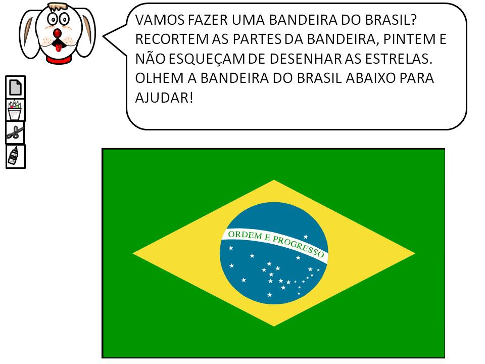 bandeira do brasil vetorizada