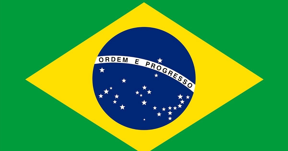 bandeira do brasil para colorir