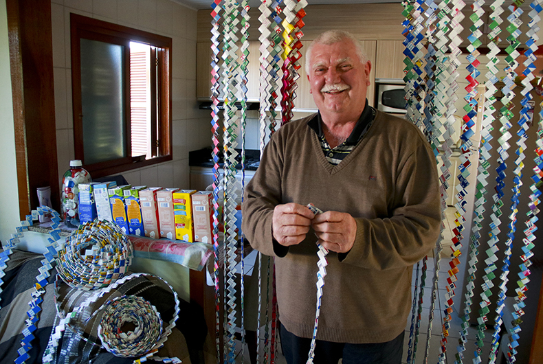 bandeja de caixa de leite