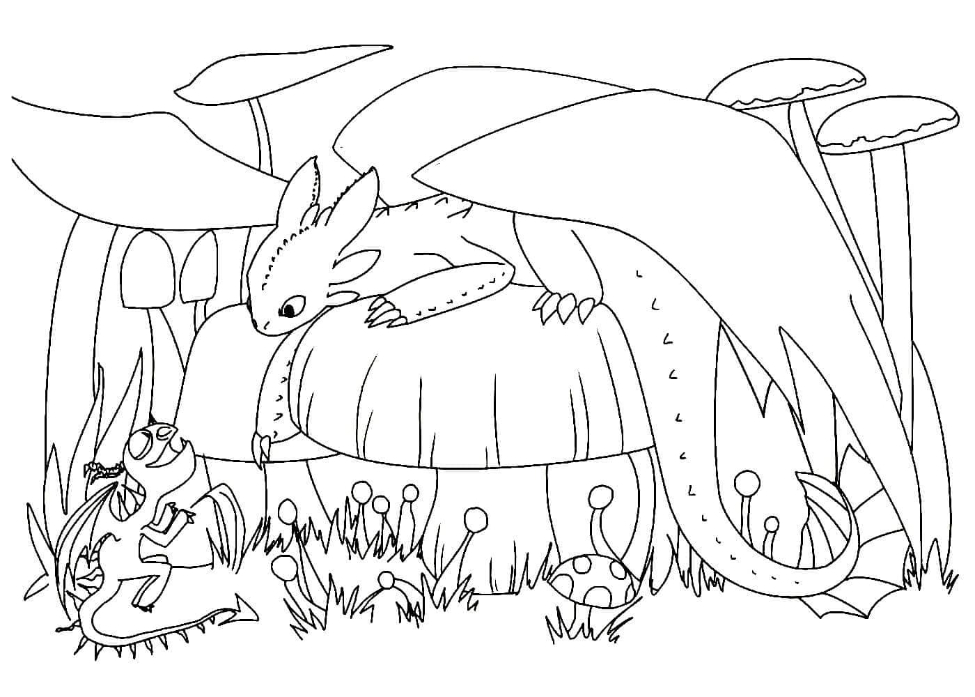 banguela desenho para colorir