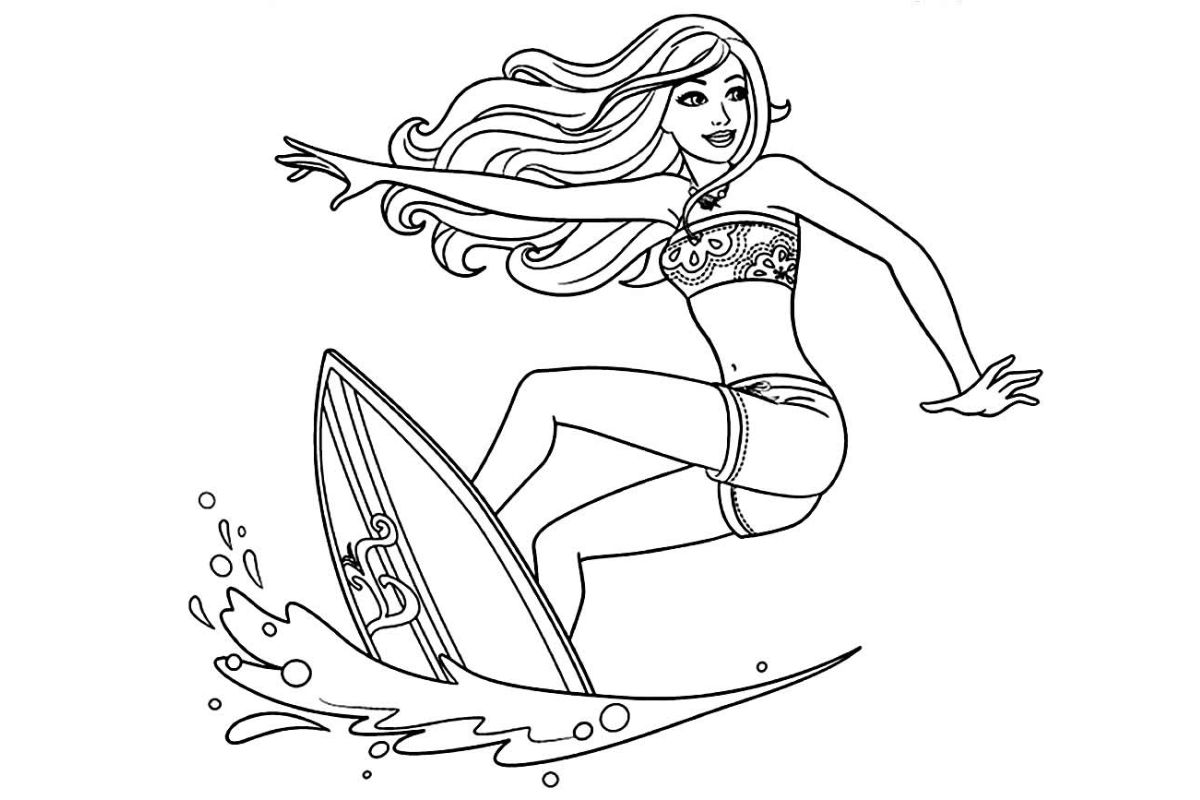 como pintar o cabelo da barbie digitalmente