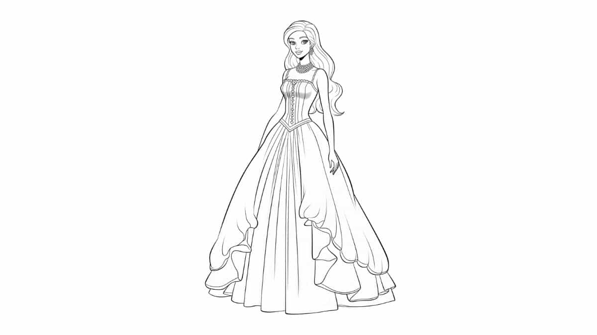 como pintar o cabelo da barbie digitalmente