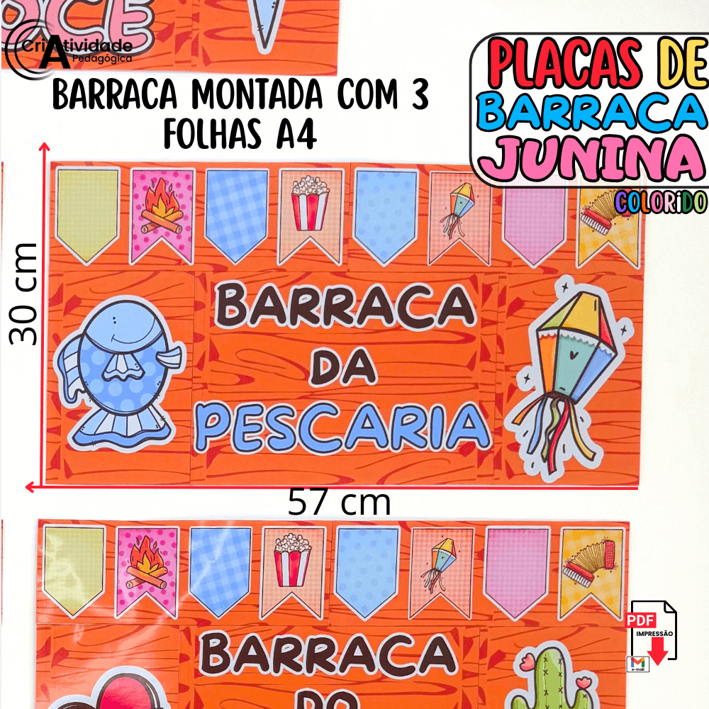 iluminação festa junina barracas