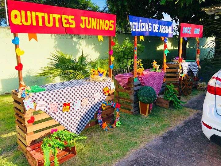 barraca de jogos juninos