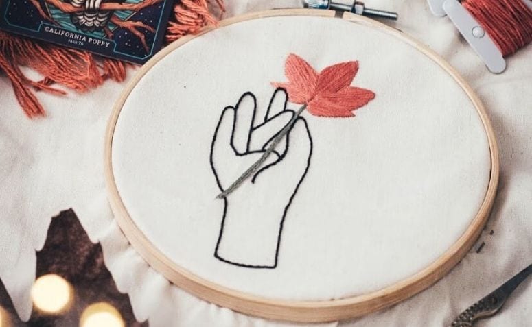 tipos de bastidores de bordado para iniciantes