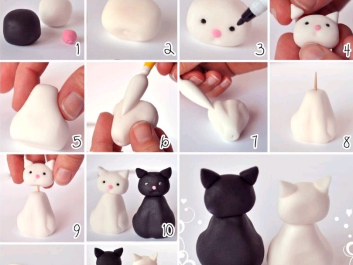 bichinhos de massinha facil