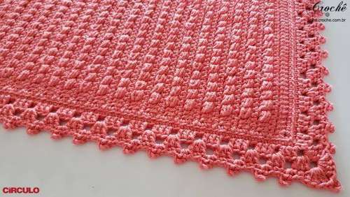 Bicos de Crochê de Carreira Única: Rapidez e Beleza para Seus Tapetes