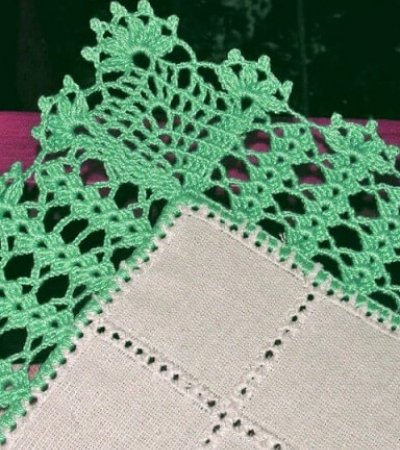 Como Fazer Cantos Perfeitos em Bicos de Crochê para Tapetes Quadrados