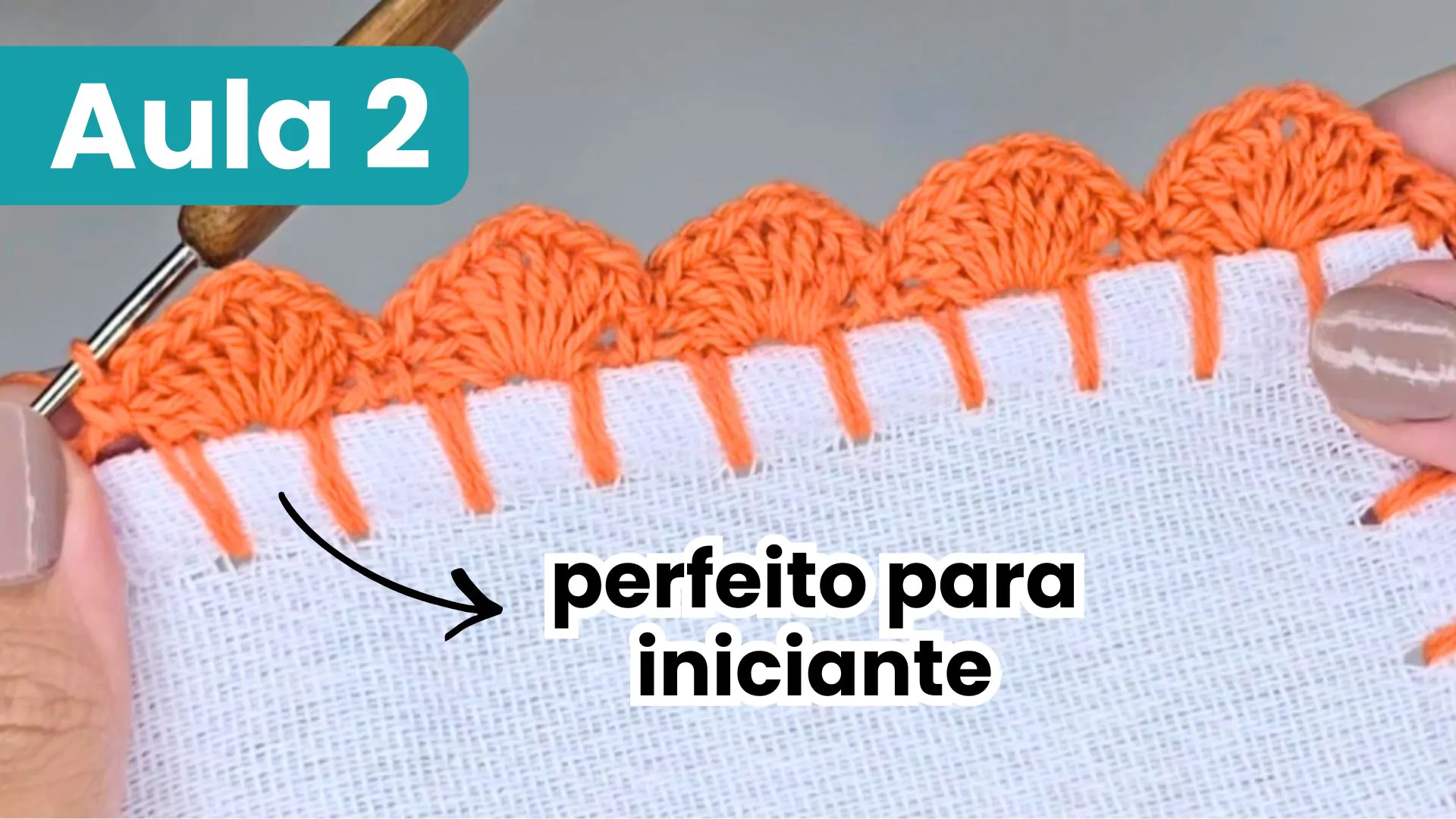 passo a passo bico de crochê