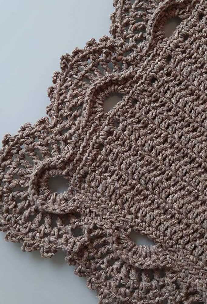 bico de crochê carreira única