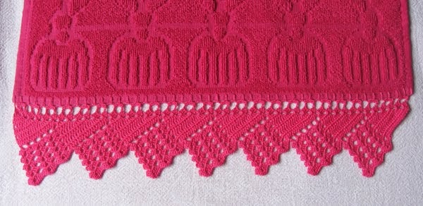 bico de crochê moderno