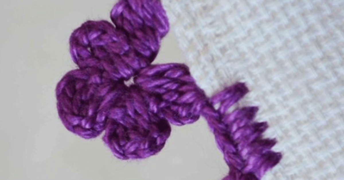 inspiração bico de crochê diferente para pano de prato