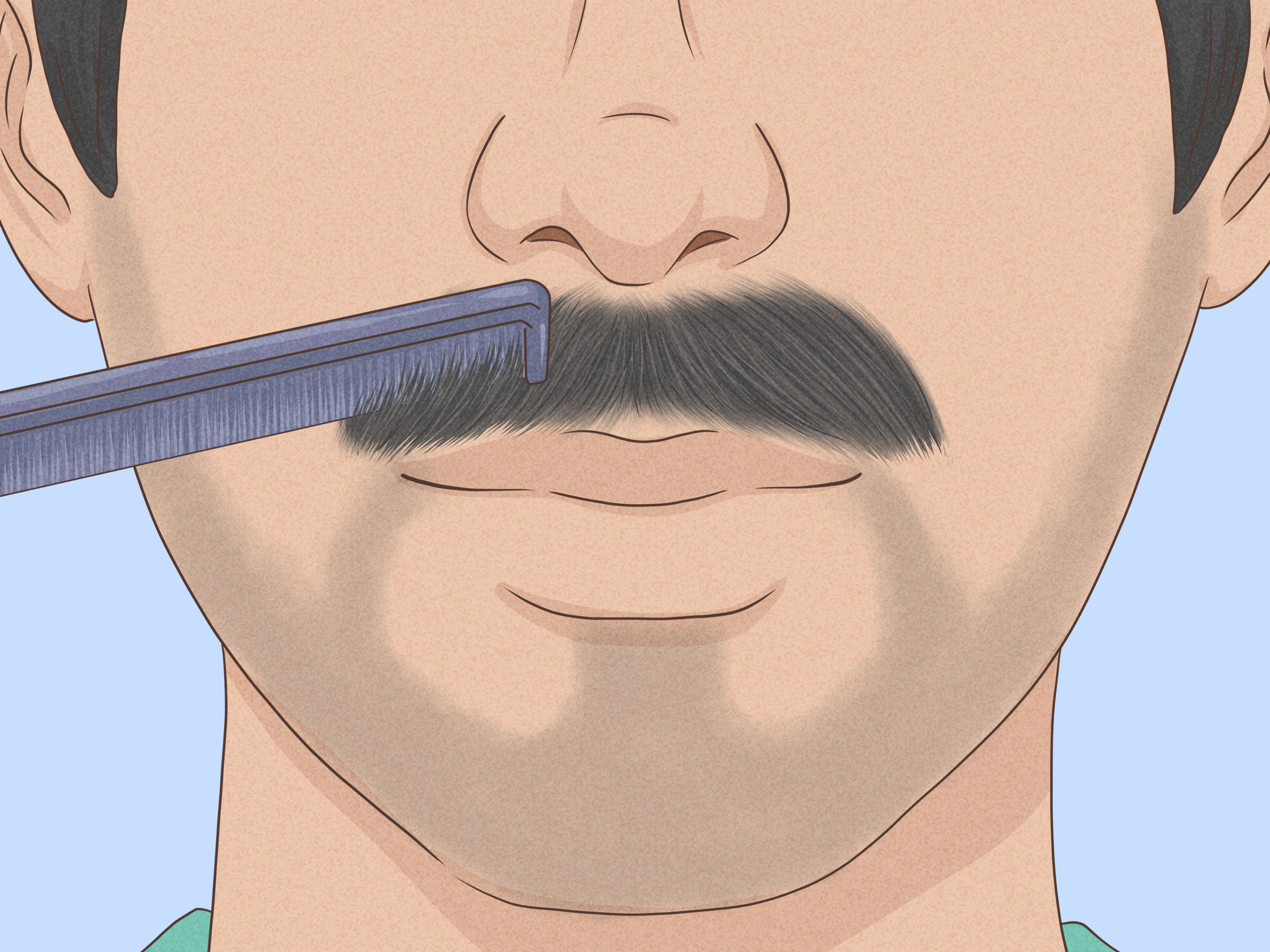 ideias de moldes de bigode para imprimir em festas