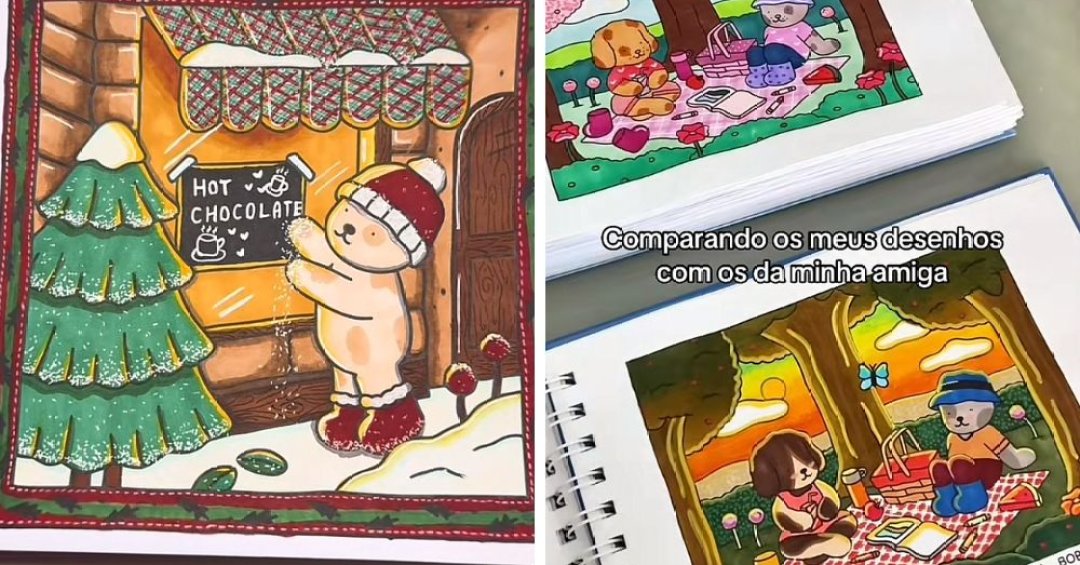 erros comuns ao colorir Bobbie Goods com marcadores