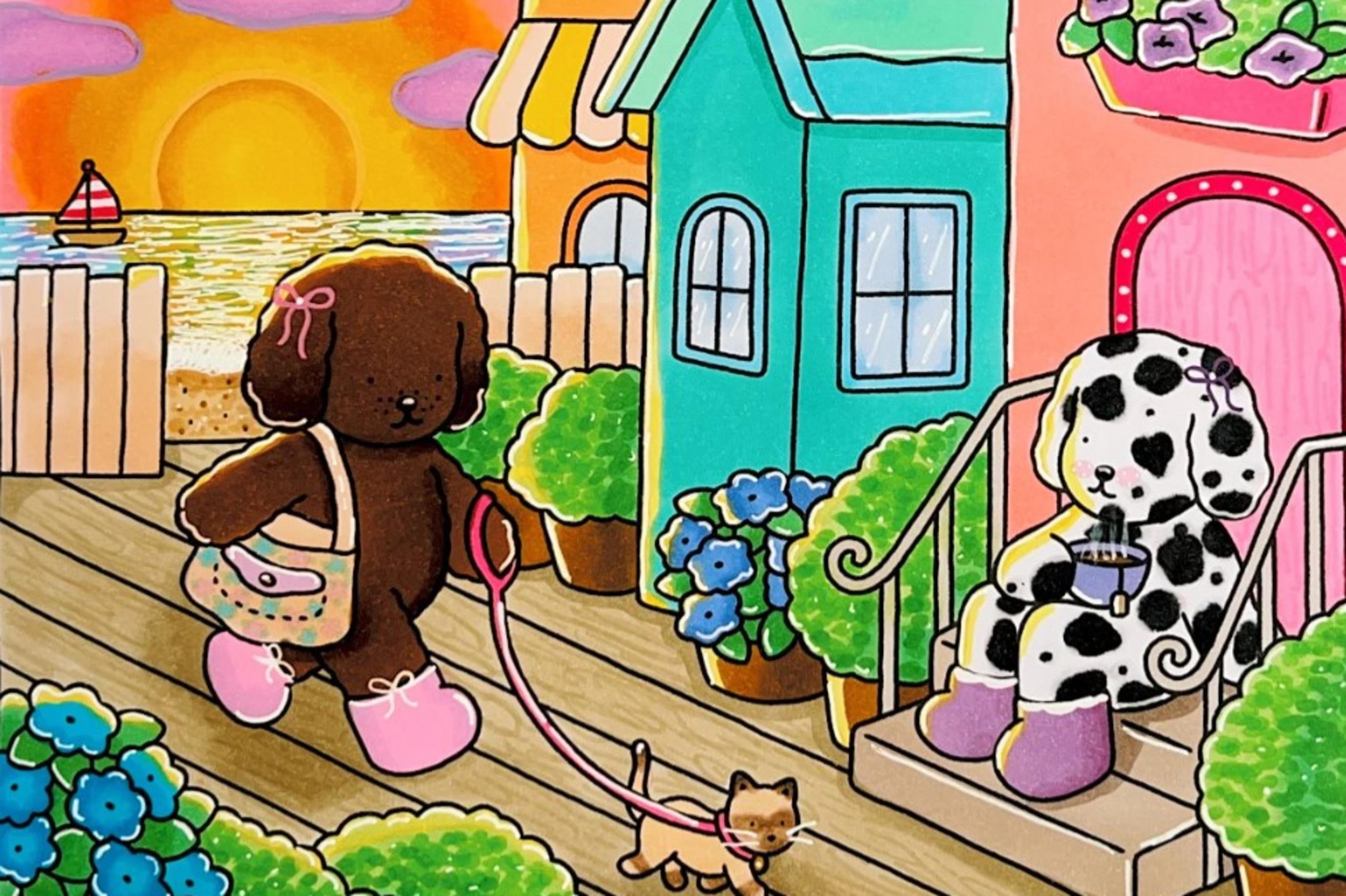 ideias de colorir Bobbie Goods para iniciantes