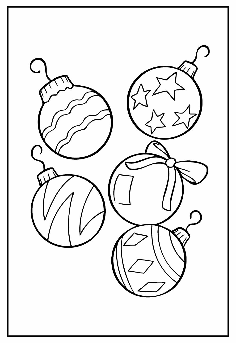 5 Ideias Criativas de Bolas de Natal para Colorir com Crianças