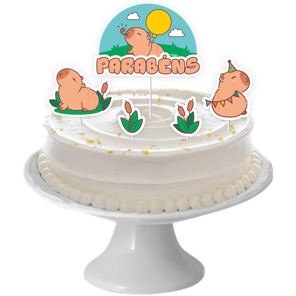 bolo capivara personalizado