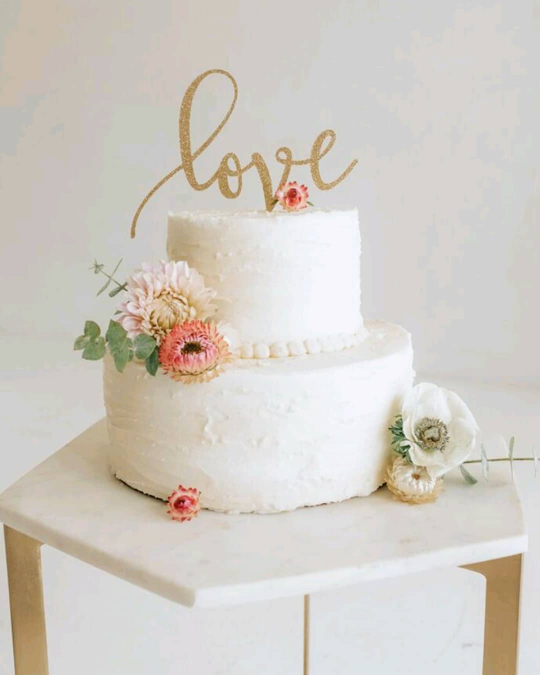 Decoração de Bolo de Casamento Simples: Pérolas