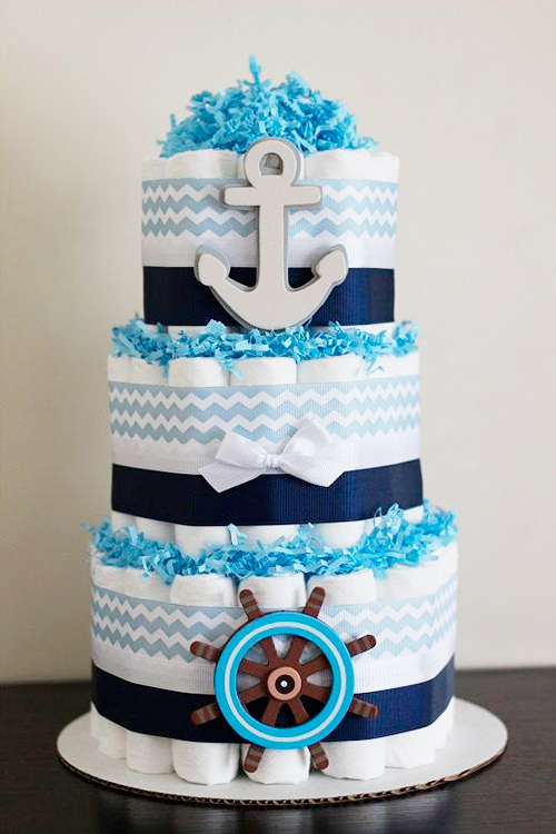 quanto custa um bolo de fraldas personalizado