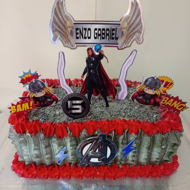 bolo quadrado one piece zoro