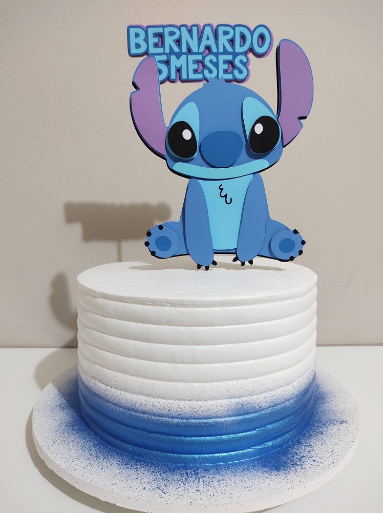 Bolo Lilo e Stitch Decorado