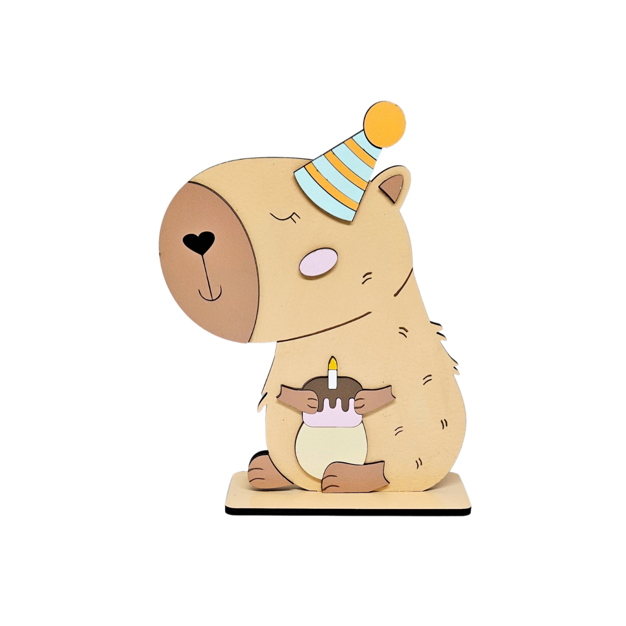 bolo capivara simples