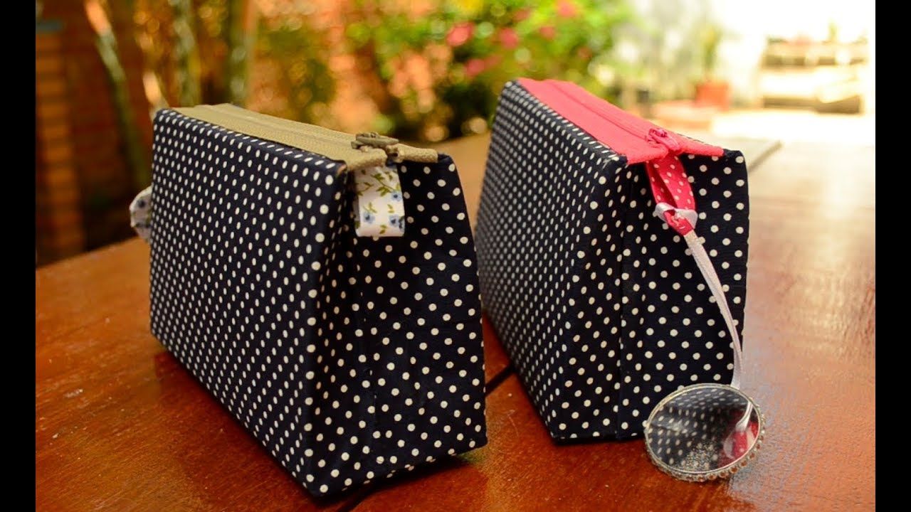 bolsa com caixa de leite passo a passo