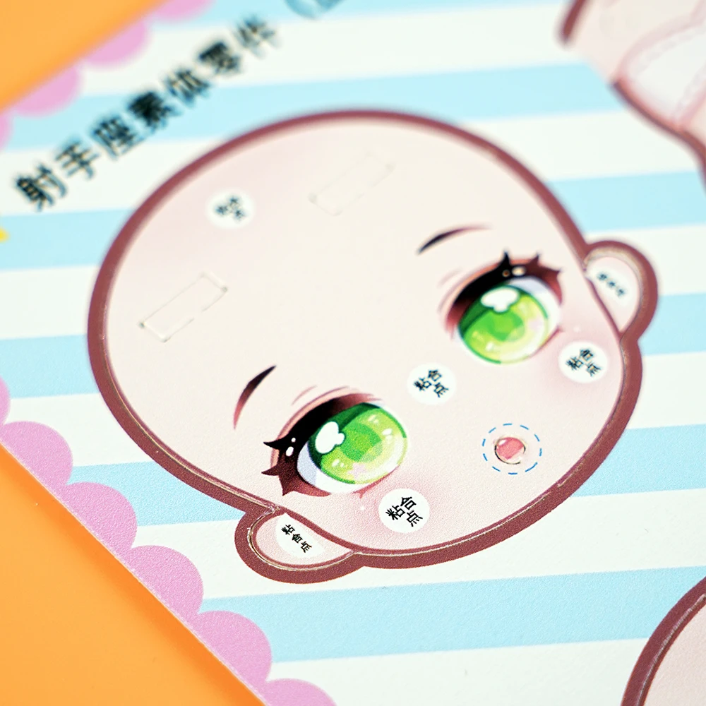 bonecas de papel estilo anime para imprimir