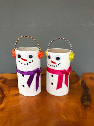 10 ideias criativas boneco de neve artesanato para natal