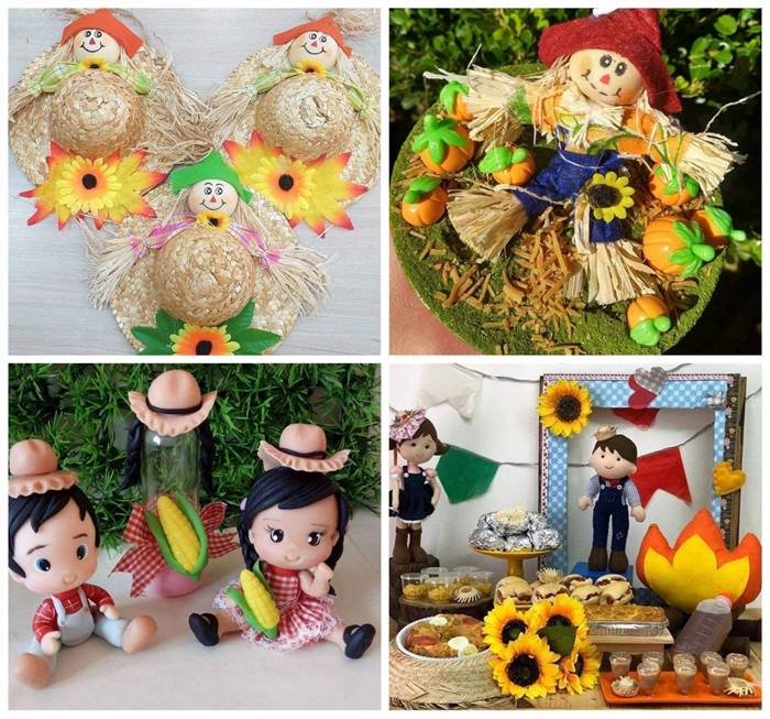 bonequinho de festa junina