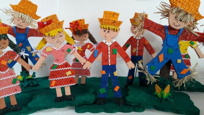 bonequinho de festa junina