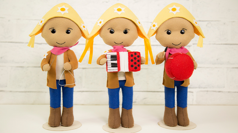 bonequinho de festa junina