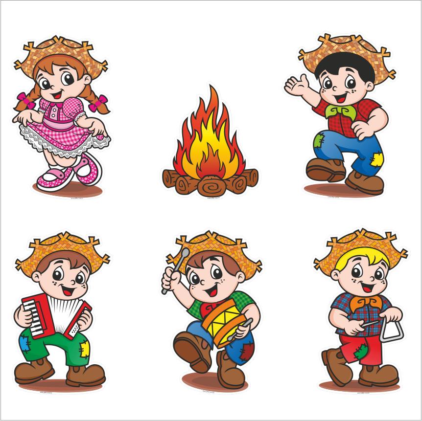 bonequinho de festa junina