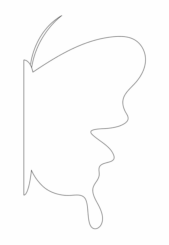 molde borboleta para biscuit