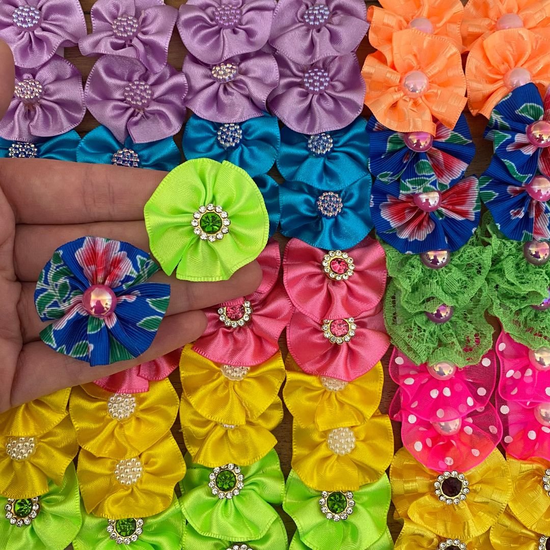 ideias de decoração com borboletas de fuxico