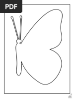 borboletas para imprimir e colorir