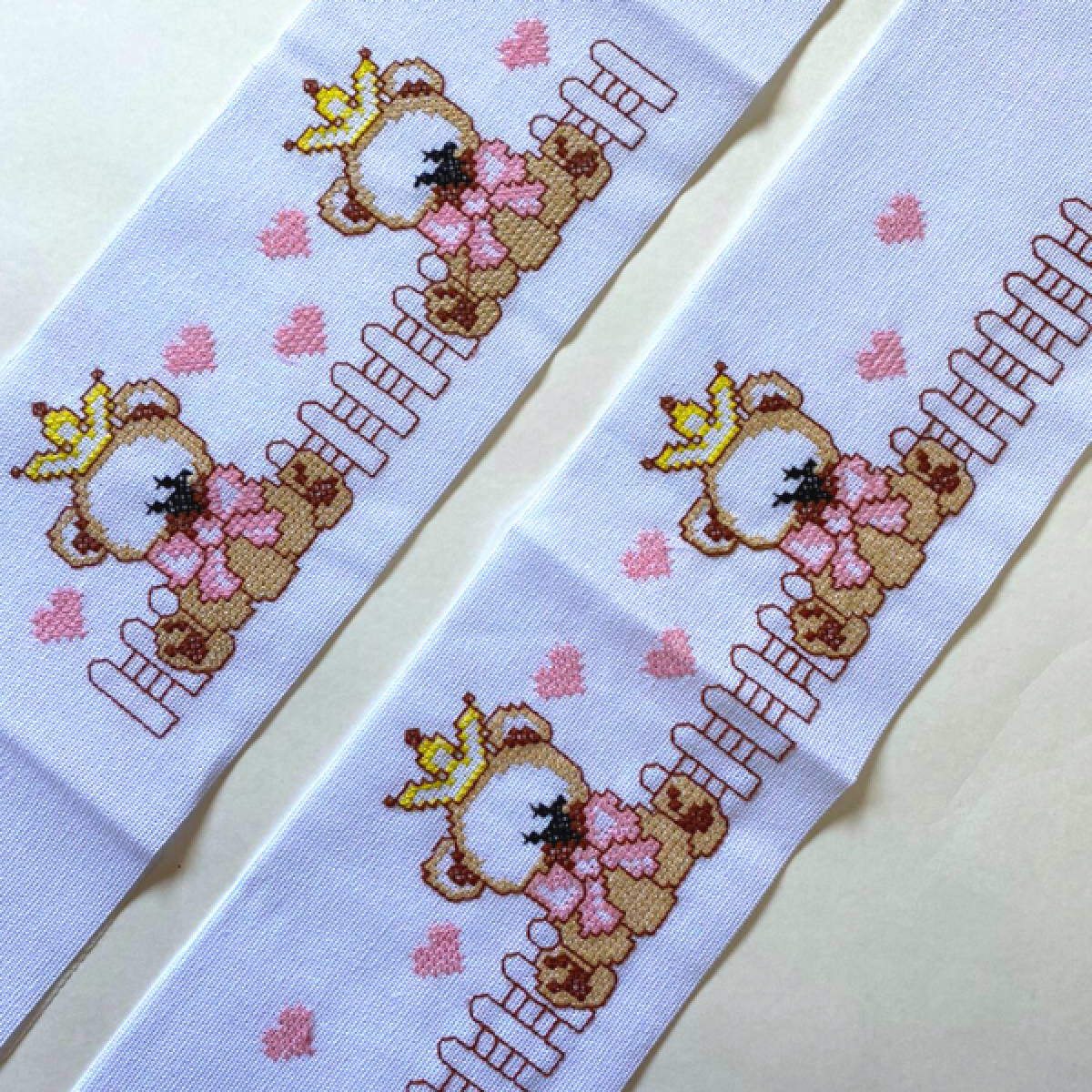 ponto cruz infantil nuvem