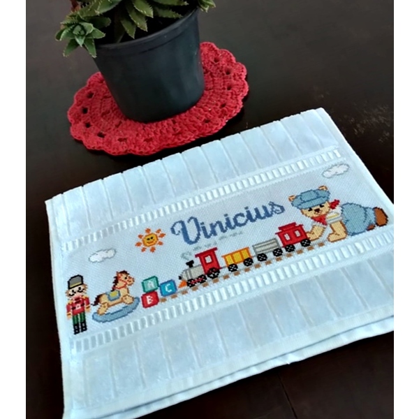 ponto cruz infantil moderno