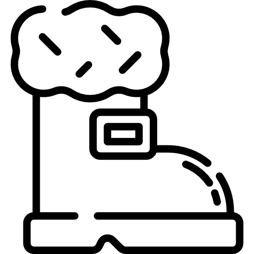 molde bota de papai noel em feltro para imprimir