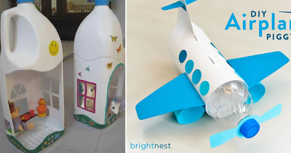 brinquedo reciclável fácil